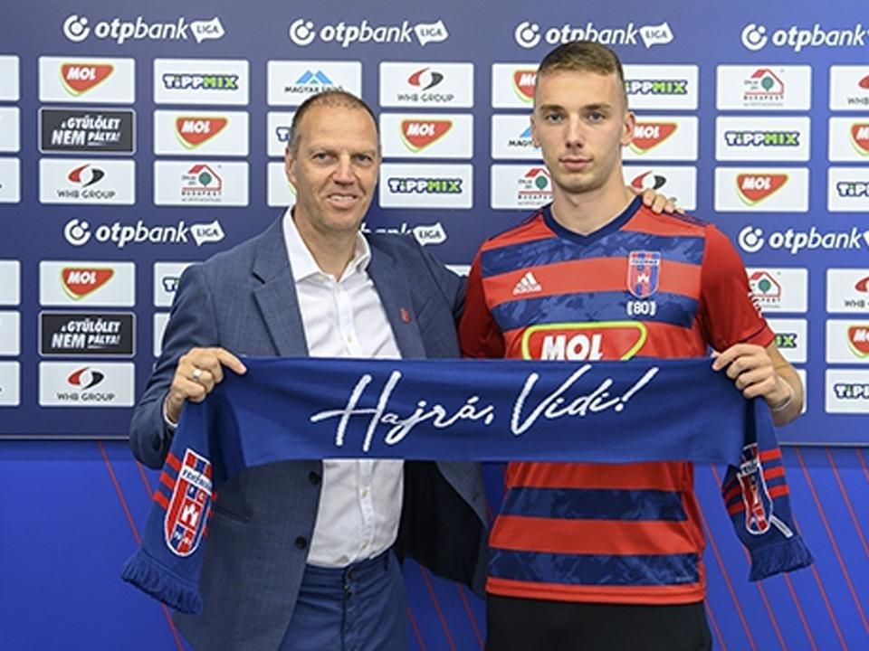 Nikola Szerafimov a MOL Fehérvér FC legújabb szerzeménye